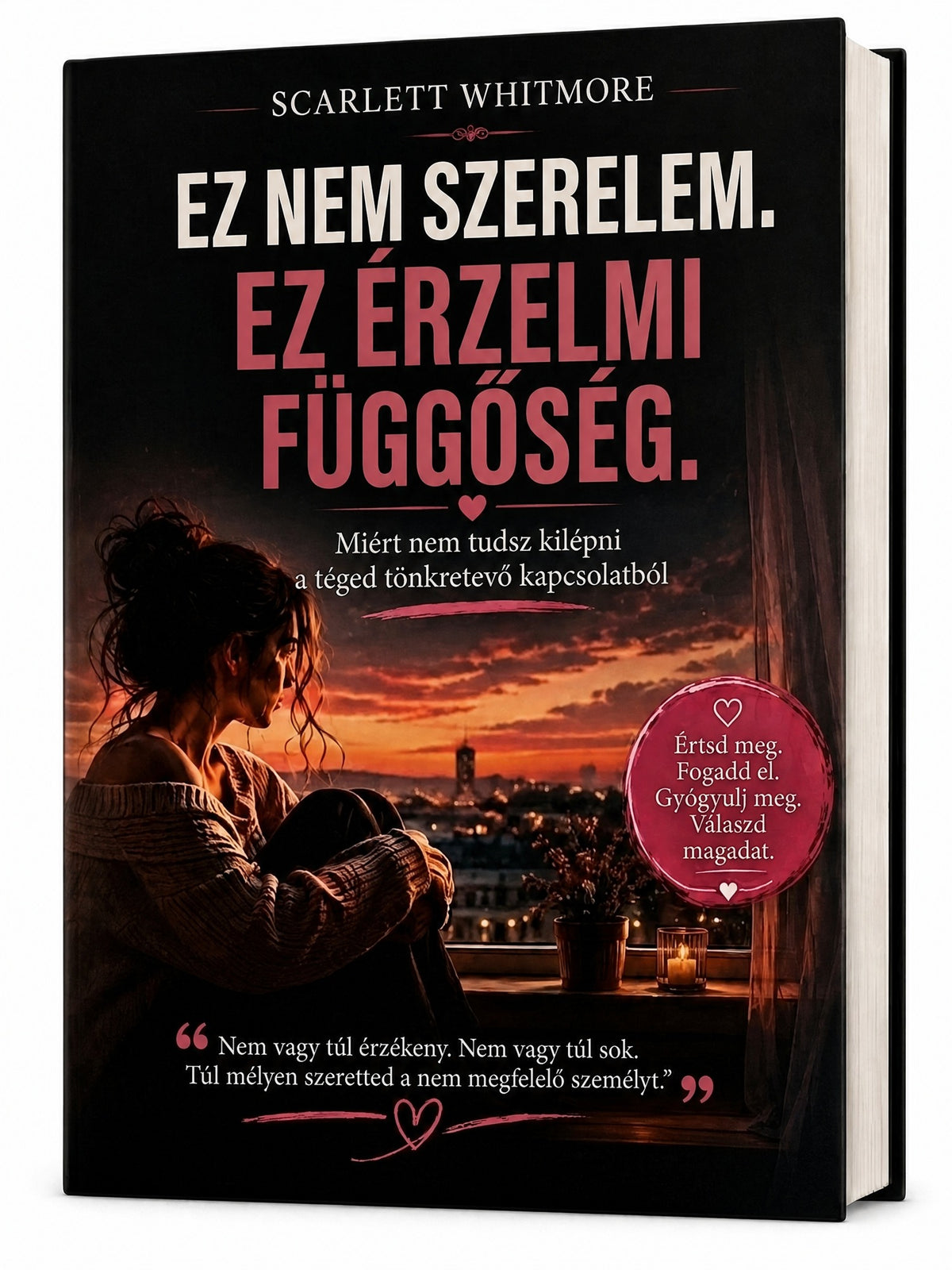 Ez nem szerelem. Ez érzelmi függőség. – borító